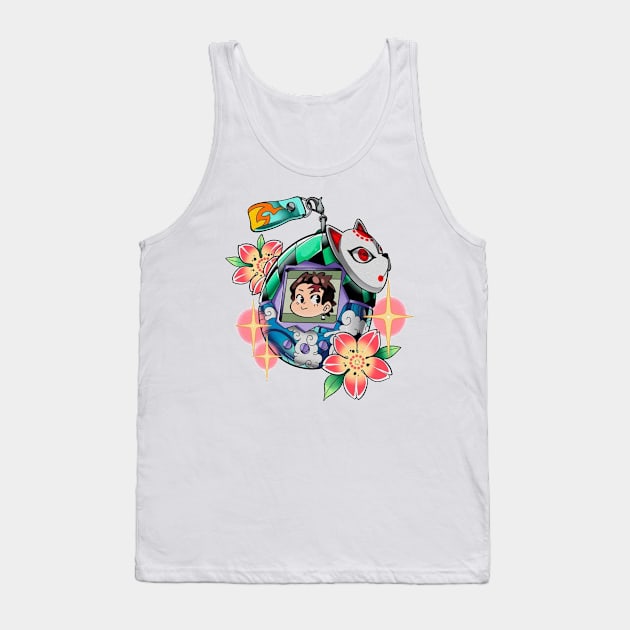 tanjiro Tank Top by primemoment